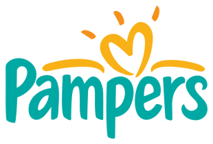 Pampers brand logo 02 Sticker Heat Transfer