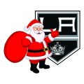 Los Angeles Kings Santa Claus Logo decal sticker