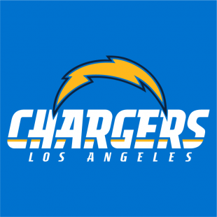 Los Angeles Chargers 2017-Pres Wordmark Logo 01 decal sticker