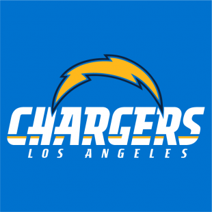 Los Angeles Chargers 2017-Pres Wordmark Logo 01 Sticker Heat Transfer