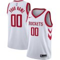 Houston Rockets Custom Letter and Number Kits for Association Jersey Material Vinyl