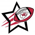 Kansas City Chiefs Football Goal Star logo Sticker Heat Transfer