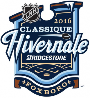 NHL Winter Classic 2015-2016 Alt. Language Logo Sticker Heat Transfer