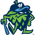 Hillsboro Hops 2013-Pres Alternate Logo decal sticker