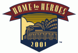 Milwaukee Brewers 2001 Stadium Logo Sticker Heat Transfer