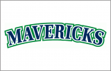 Dallas Mavericks 1992 93-2000 01 Jersey Logo decal sticker