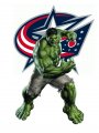 Columbus Blue Jackets Hulk Logo decal sticker