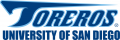 San Diego Toreros 2005-Pres Wordmark Logo 03 Sticker Heat Transfer
