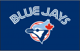 Toronto Blue Jays 1982-1996 Batting Practice Logo Sticker Heat Transfer