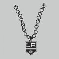 Los Angeles Kings Necklace logo decal sticker