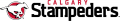 Calgary Stampeders 2012-Pres Wordmark Logo 2 Sticker Heat Transfer