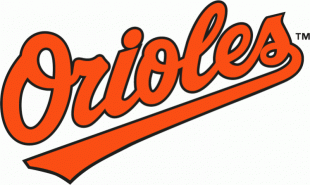 Baltimore Orioles 1995-2008 Wordmark Logo Sticker Heat Transfer