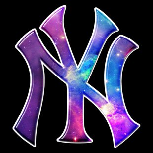 Galaxy New York Yankees Logo decal sticker