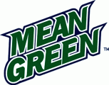 North Texas Mean Green 2003-2004 Wordmark Logo Sticker Heat Transfer