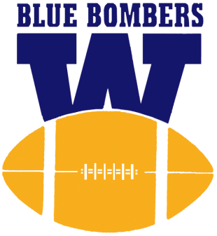 Winnipeg Blue Bombers 1968-1994 Primary Logo Sticker Heat Transfer