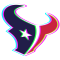 Phantom Houston Texans logo decal sticker