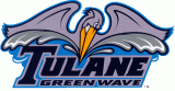 Tulane Green Wave 1998-2013 Alternate Logo Sticker Heat Transfer