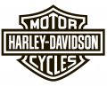 Harley Davidson brand logo 02 Sticker Heat Transfer