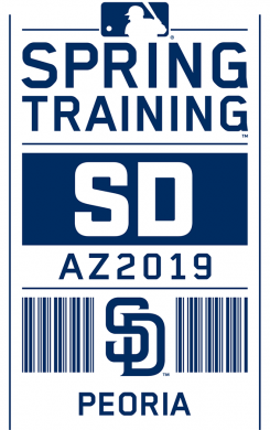 San Diego Padres 2019 Event Logo decal sticker
