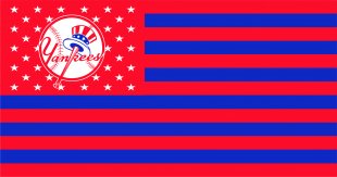 New York Yankees Flag001 logo decal sticker
