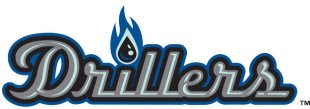 Tulsa Drillers 2004-Pres Wordmark Logo decal sticker