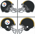 Pittsburgh Steelers Helmet Logo Sticker Heat Transfer