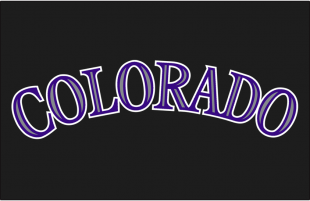 Colorado Rockies 2017-Pres Jersey Logo 02 decal sticker