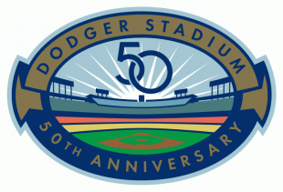 Los Angeles Dodgers 2012 Stadium Logo Sticker Heat Transfer