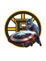 Boston Bruins Captain America Logo decal sticker