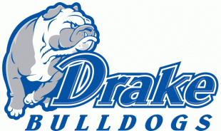 Drake Bulldogs 2005-2014 Primary Logo Sticker Heat Transfer