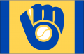 Milwaukee Brewers 1978-1985 Cap Logo Sticker Heat Transfer