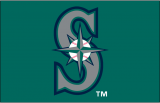 Seattle Mariners 1994-1996 Cap Logo Sticker Heat Transfer