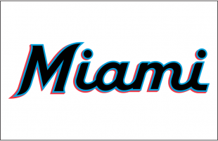 Miami Marlins 2019-Pres Jersey Logo 02 decal sticker