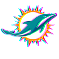 Phantom Miami Dolphins Logo decal sticker