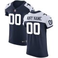 Dallas Cowboys Custom Letter and Number Kits For Navy Jersey Material Vinyl
