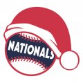 Washington Nationals Baseball Christmas hat logo Sticker Heat Transfer