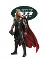 New York Jets Thor Logo Sticker Heat Transfer