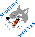 Sudbury Wolves 1989 90-2008 09 Primary Logo Sticker Heat Transfer