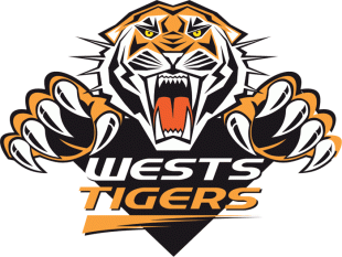 Wests Tigers 2000-Pres Primary Logo decal sticker