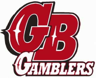 Green Bay Gamblers 2003 04-2007 08 Primary Logo decal sticker