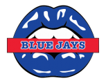 Toronto Blue Jays Lips Logo Sticker Heat Transfer