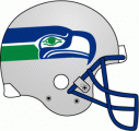 Seattle Seahawks 1983-2001 Helmet Logo Sticker Heat Transfer
