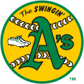 Oakland Athletics 1971-1981 Primary Logo decal sticker