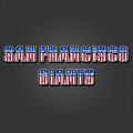 San Francisco Giants American Captain Logo Sticker Heat Transfer