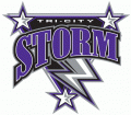 Tri-City Storm 2000 01-Pres Primary Logo decal sticker