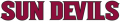 Arizona State Sun Devils 2011-Pres Wordmark Logo 16 Sticker Heat Transfer
