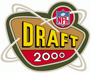 NFL Draft 2000 Logo Sticker Heat Transfer