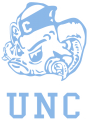 North Carolina Tar Heels 1968-1982 Primary Logo decal sticker