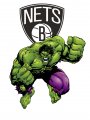 Brooklyn Nets Hulk Logo decal sticker