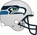 Seattle Seahawks 2002 Unused Logo Sticker Heat Transfer